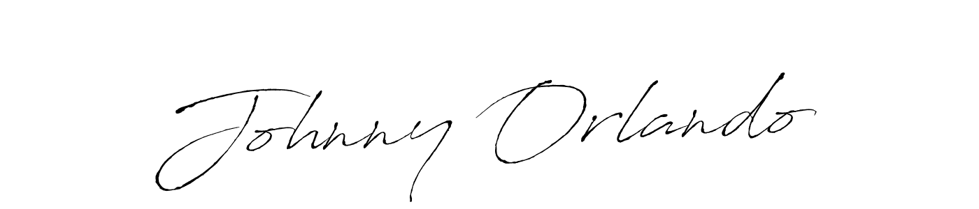 Design your own signature with our free online signature maker. With this signature software, you can create a handwritten (Antro_Vectra) signature for name Johnny Orlando. Johnny Orlando signature style 6 images and pictures png