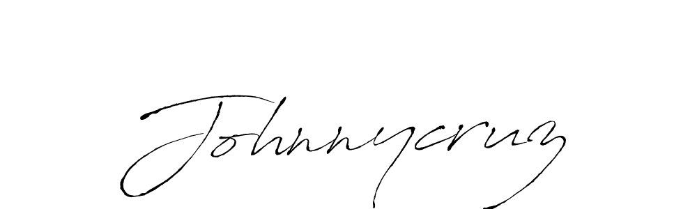 Make a beautiful signature design for name Johnnycruz. With this signature (Antro_Vectra) style, you can create a handwritten signature for free. Johnnycruz signature style 6 images and pictures png
