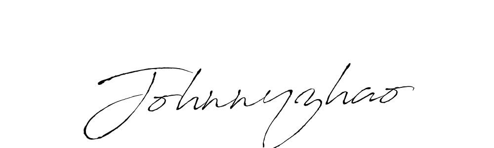 Johnnyzhao stylish signature style. Best Handwritten Sign (Antro_Vectra) for my name. Handwritten Signature Collection Ideas for my name Johnnyzhao. Johnnyzhao signature style 6 images and pictures png