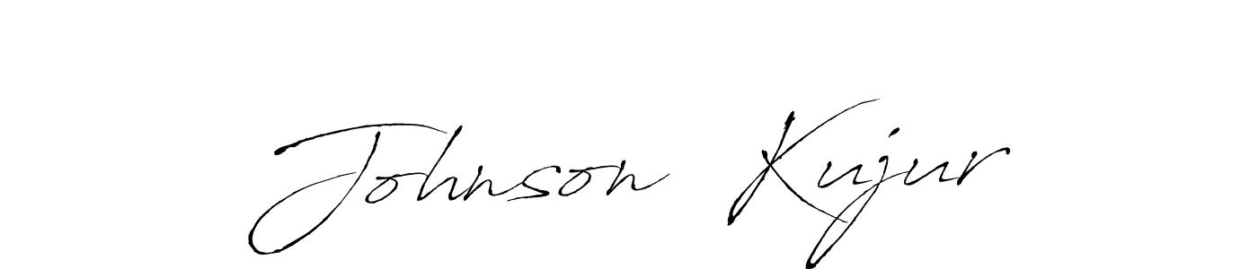 Create a beautiful signature design for name Johnson  Kujur. With this signature (Antro_Vectra) fonts, you can make a handwritten signature for free. Johnson  Kujur signature style 6 images and pictures png