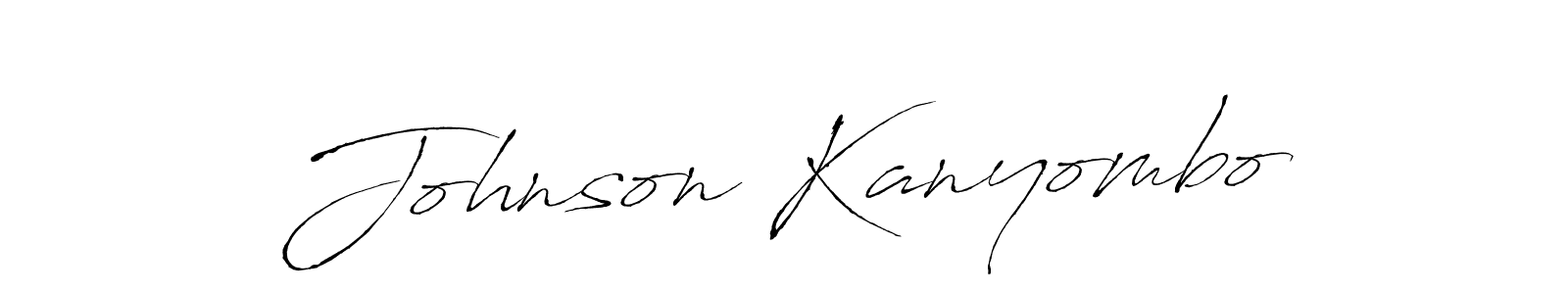 Similarly Antro_Vectra is the best handwritten signature design. Signature creator online .You can use it as an online autograph creator for name Johnson Kanyombo. Johnson Kanyombo signature style 6 images and pictures png