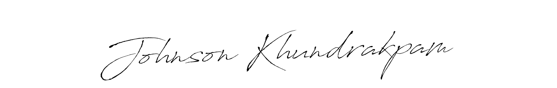 Similarly Antro_Vectra is the best handwritten signature design. Signature creator online .You can use it as an online autograph creator for name Johnson Khundrakpam. Johnson Khundrakpam signature style 6 images and pictures png