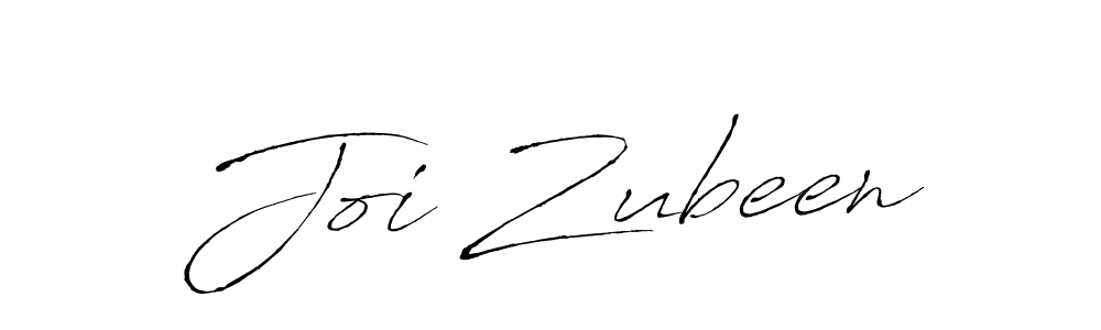 Design your own signature with our free online signature maker. With this signature software, you can create a handwritten (Antro_Vectra) signature for name Joi Zubeen. Joi Zubeen signature style 6 images and pictures png