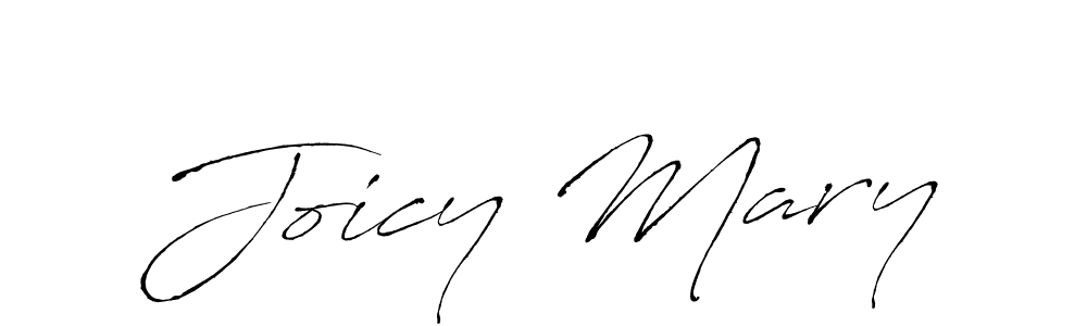 Joicy Mary stylish signature style. Best Handwritten Sign (Antro_Vectra) for my name. Handwritten Signature Collection Ideas for my name Joicy Mary. Joicy Mary signature style 6 images and pictures png