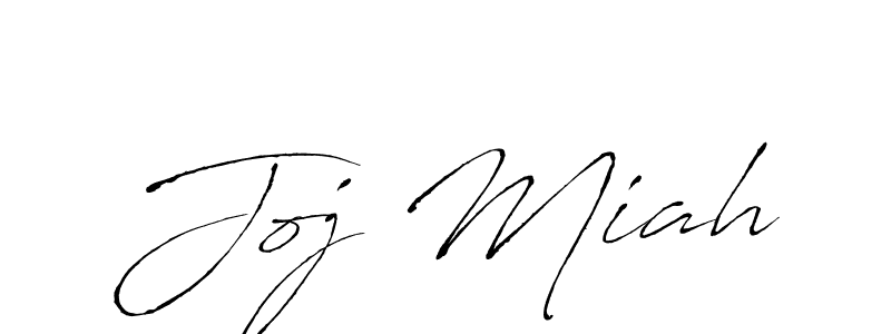 How to make Joj Miah signature? Antro_Vectra is a professional autograph style. Create handwritten signature for Joj Miah name. Joj Miah signature style 6 images and pictures png