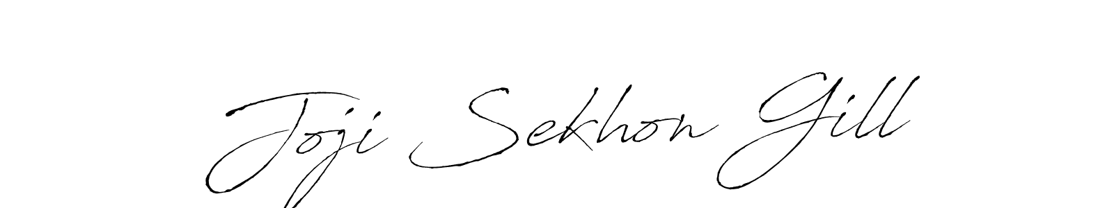 Also we have Joji Sekhon Gill name is the best signature style. Create professional handwritten signature collection using Antro_Vectra autograph style. Joji Sekhon Gill signature style 6 images and pictures png