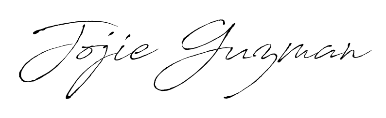 Turn your name Jojie Guzman into a signature brand with Antro_Vectra styling. Download in standard PNG or transparent format anytime. Jojie Guzman signature style 6 images and pictures png