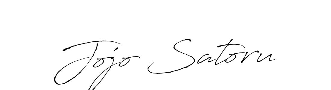 Also we have Jojo Satoru name is the best signature style. Create professional handwritten signature collection using Antro_Vectra autograph style. Jojo Satoru signature style 6 images and pictures png