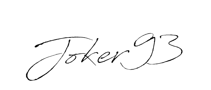 How to make Joker93 name signature. Use Antro_Vectra style for creating short signs online. This is the latest handwritten sign. Joker93 signature style 6 images and pictures png