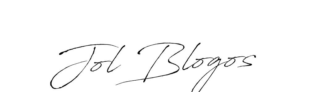 How to make Jol Blogos signature? Antro_Vectra is a professional autograph style. Create handwritten signature for Jol Blogos name. Jol Blogos signature style 6 images and pictures png