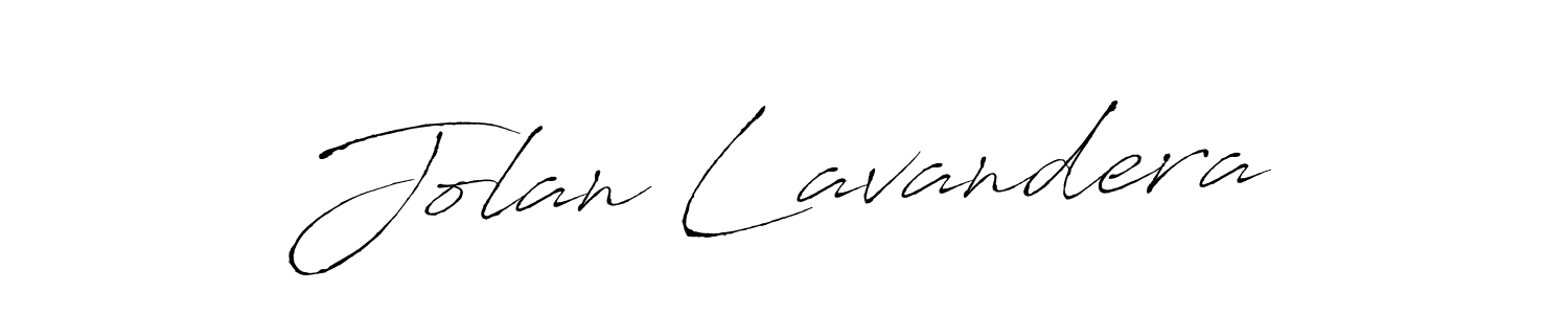 The best way (Antro_Vectra) to make a short signature is to pick only two or three words in your name. The name Jolan Lavandera include a total of six letters. For converting this name. Jolan Lavandera signature style 6 images and pictures png