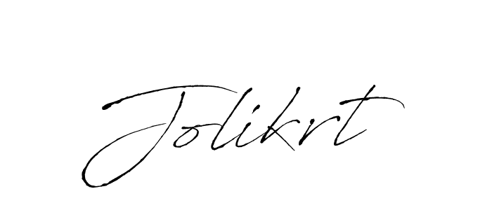 Create a beautiful signature design for name Jolikrt. With this signature (Antro_Vectra) fonts, you can make a handwritten signature for free. Jolikrt signature style 6 images and pictures png