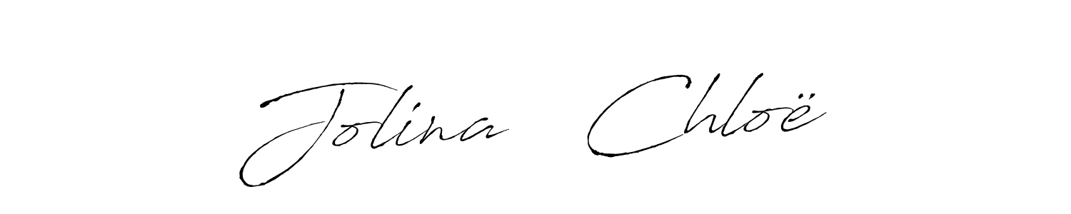 Once you've used our free online signature maker to create your best signature Antro_Vectra style, it's time to enjoy all of the benefits that Jolina   Chloë name signing documents. Jolina   Chloë signature style 6 images and pictures png