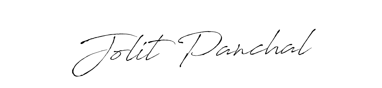 Antro_Vectra is a professional signature style that is perfect for those who want to add a touch of class to their signature. It is also a great choice for those who want to make their signature more unique. Get Jolit Panchal name to fancy signature for free. Jolit Panchal signature style 6 images and pictures png