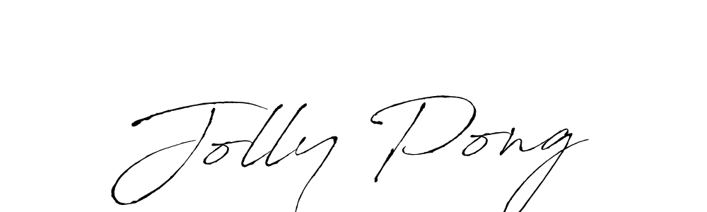 Use a signature maker to create a handwritten signature online. With this signature software, you can design (Antro_Vectra) your own signature for name Jolly Pong. Jolly Pong signature style 6 images and pictures png