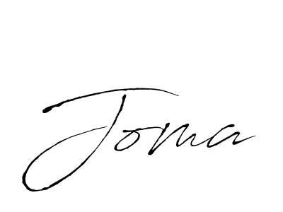 Create a beautiful signature design for name Joma. With this signature (Antro_Vectra) fonts, you can make a handwritten signature for free. Joma signature style 6 images and pictures png