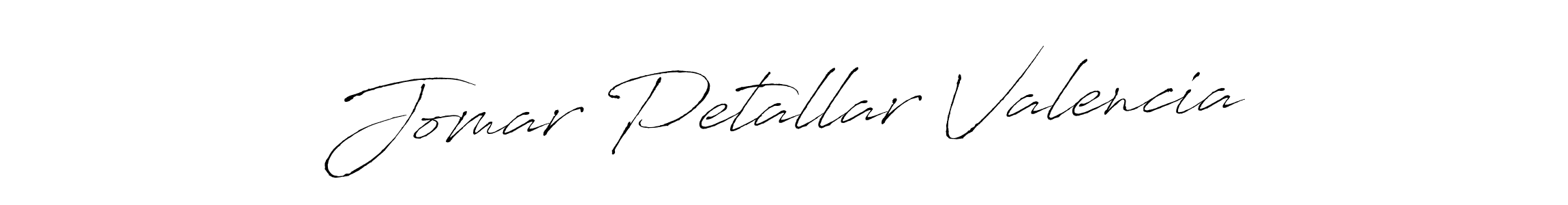 Use a signature maker to create a handwritten signature online. With this signature software, you can design (Antro_Vectra) your own signature for name Jomar Petallar Valencia. Jomar Petallar Valencia signature style 6 images and pictures png