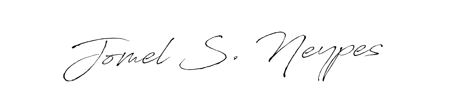 Similarly Antro_Vectra is the best handwritten signature design. Signature creator online .You can use it as an online autograph creator for name Jomel S. Neypes. Jomel S. Neypes signature style 6 images and pictures png