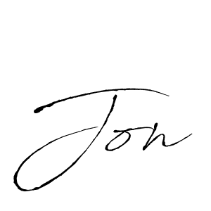 It looks lik you need a new signature style for name Jon. Design unique handwritten (Antro_Vectra) signature with our free signature maker in just a few clicks. Jon signature style 6 images and pictures png