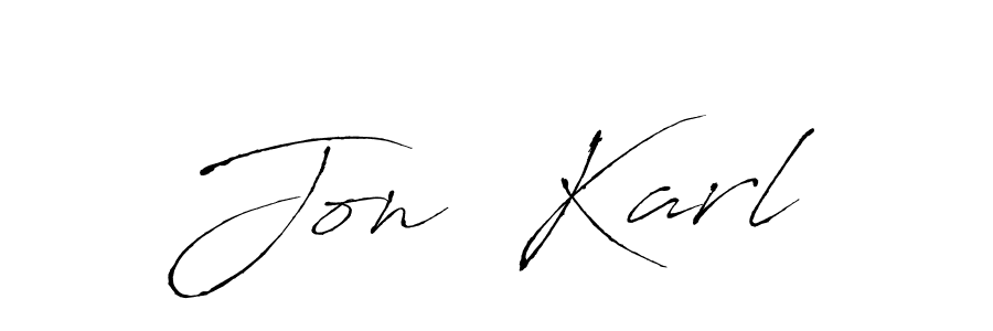 How to make Jon  Karl signature? Antro_Vectra is a professional autograph style. Create handwritten signature for Jon  Karl name. Jon  Karl signature style 6 images and pictures png