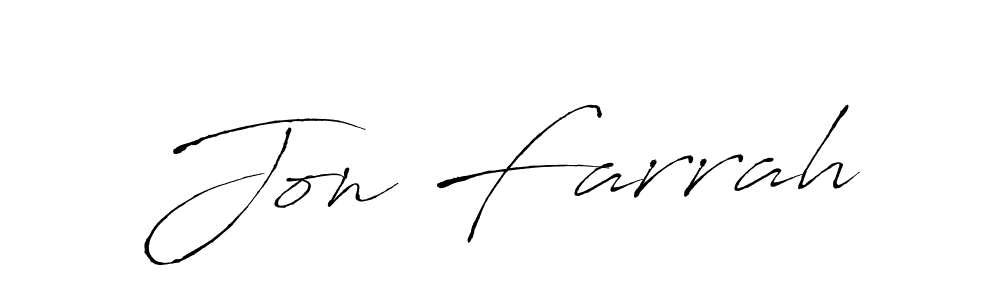 How to Draw Jon Farrah signature style? Antro_Vectra is a latest design signature styles for name Jon Farrah. Jon Farrah signature style 6 images and pictures png