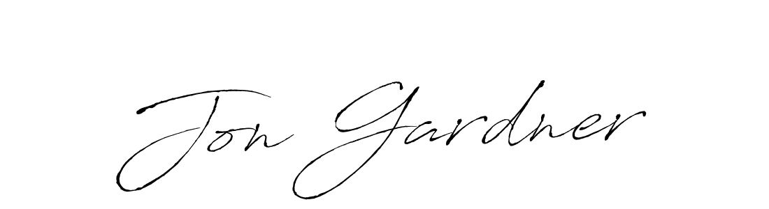 Antro_Vectra is a professional signature style that is perfect for those who want to add a touch of class to their signature. It is also a great choice for those who want to make their signature more unique. Get Jon Gardner name to fancy signature for free. Jon Gardner signature style 6 images and pictures png