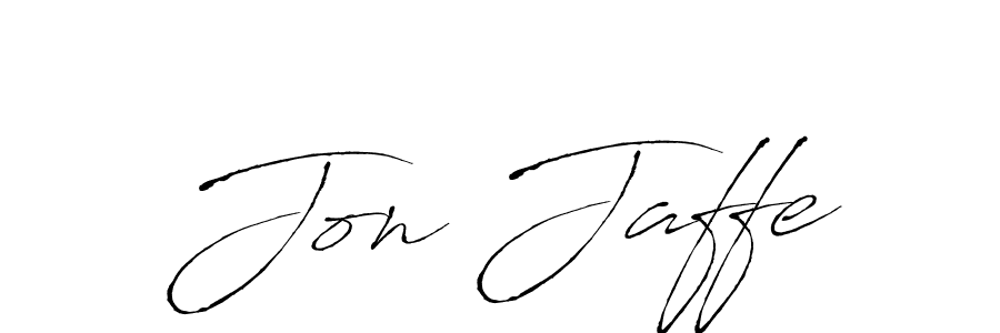 Make a beautiful signature design for name Jon Jaffe. With this signature (Antro_Vectra) style, you can create a handwritten signature for free. Jon Jaffe signature style 6 images and pictures png