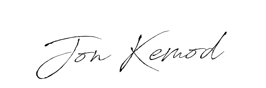 You should practise on your own different ways (Antro_Vectra) to write your name (Jon Kemod) in signature. don't let someone else do it for you. Jon Kemod signature style 6 images and pictures png