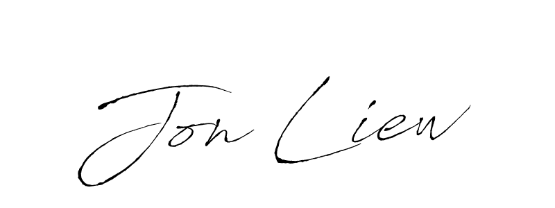 Also we have Jon Liew name is the best signature style. Create professional handwritten signature collection using Antro_Vectra autograph style. Jon Liew signature style 6 images and pictures png