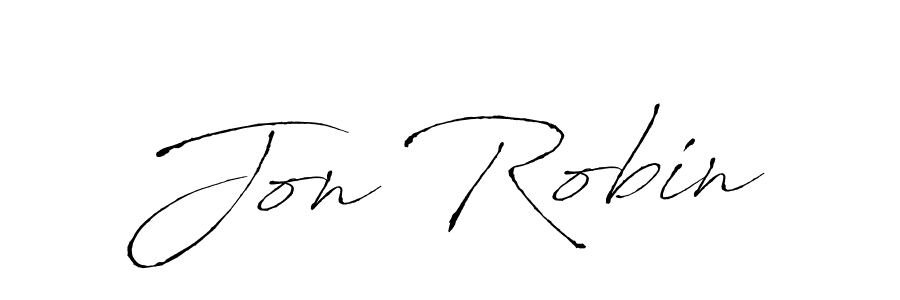 Antro_Vectra is a professional signature style that is perfect for those who want to add a touch of class to their signature. It is also a great choice for those who want to make their signature more unique. Get Jon Robin name to fancy signature for free. Jon Robin signature style 6 images and pictures png