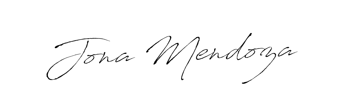You should practise on your own different ways (Antro_Vectra) to write your name (Jona Mendoza) in signature. don't let someone else do it for you. Jona Mendoza signature style 6 images and pictures png