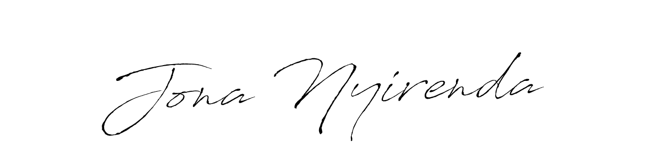if you are searching for the best signature style for your name Jona Nyirenda. so please give up your signature search. here we have designed multiple signature styles  using Antro_Vectra. Jona Nyirenda signature style 6 images and pictures png