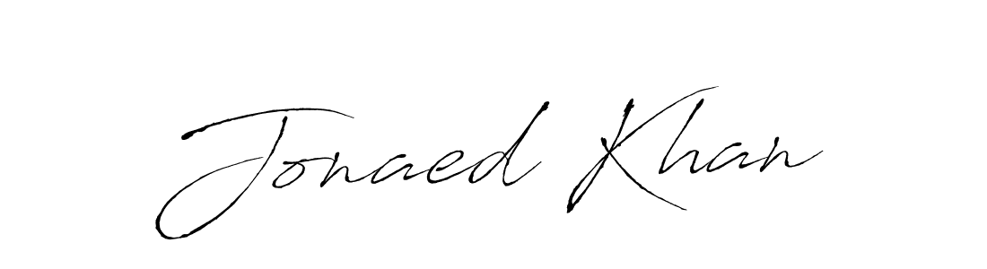 Design your own signature with our free online signature maker. With this signature software, you can create a handwritten (Antro_Vectra) signature for name Jonaed Khan. Jonaed Khan signature style 6 images and pictures png