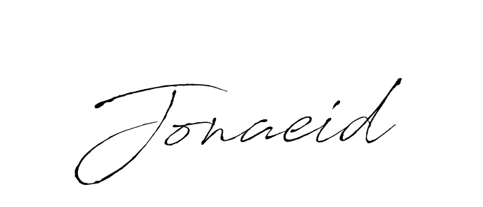 Use a signature maker to create a handwritten signature online. With this signature software, you can design (Antro_Vectra) your own signature for name Jonaeid. Jonaeid signature style 6 images and pictures png