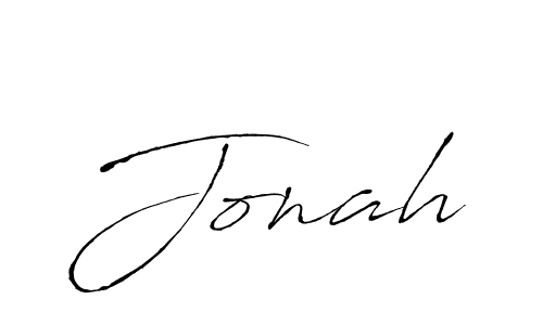 Design your own signature with our free online signature maker. With this signature software, you can create a handwritten (Antro_Vectra) signature for name Jonah. Jonah signature style 6 images and pictures png