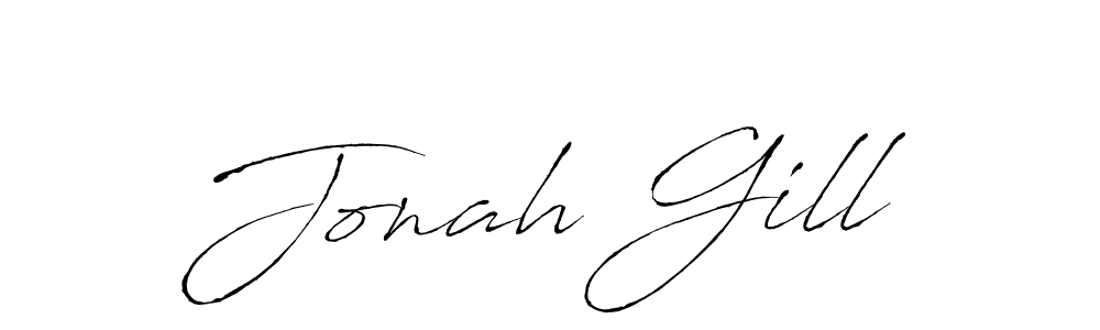How to make Jonah Gill name signature. Use Antro_Vectra style for creating short signs online. This is the latest handwritten sign. Jonah Gill signature style 6 images and pictures png