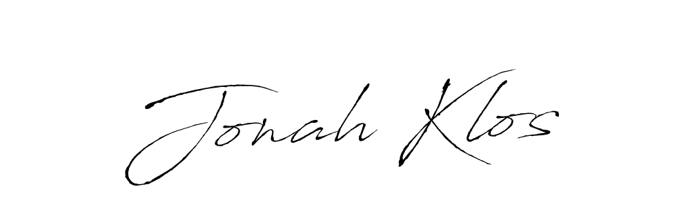 Best and Professional Signature Style for Jonah Klos. Antro_Vectra Best Signature Style Collection. Jonah Klos signature style 6 images and pictures png