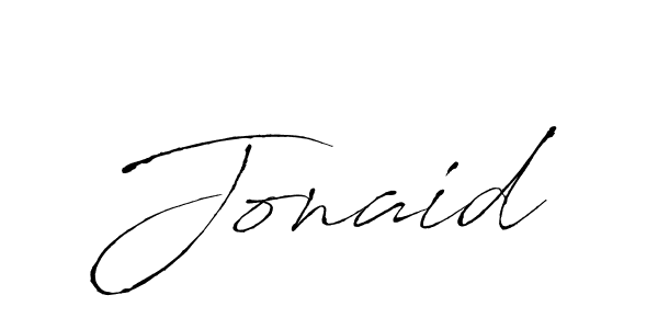 Jonaid stylish signature style. Best Handwritten Sign (Antro_Vectra) for my name. Handwritten Signature Collection Ideas for my name Jonaid. Jonaid signature style 6 images and pictures png