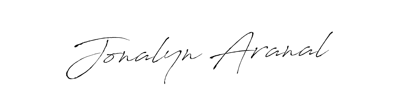 You can use this online signature creator to create a handwritten signature for the name Jonalyn Aranal. This is the best online autograph maker. Jonalyn Aranal signature style 6 images and pictures png