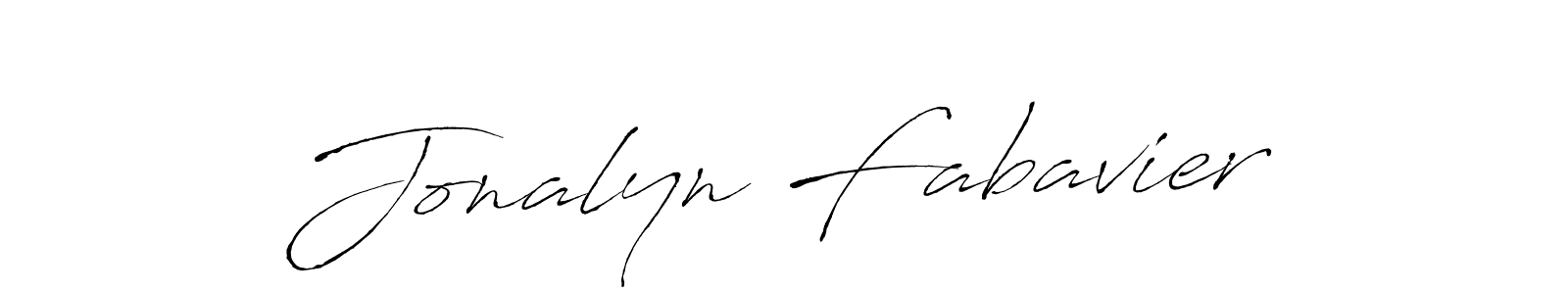The best way (Antro_Vectra) to make a short signature is to pick only two or three words in your name. The name Jonalyn Fabavier include a total of six letters. For converting this name. Jonalyn Fabavier signature style 6 images and pictures png