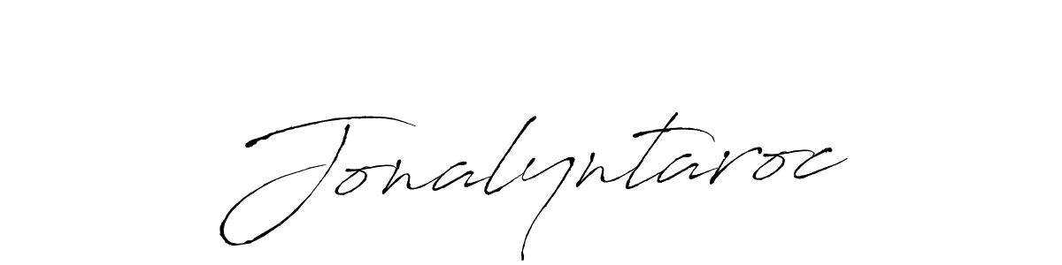 Jonalyntaroc stylish signature style. Best Handwritten Sign (Antro_Vectra) for my name. Handwritten Signature Collection Ideas for my name Jonalyntaroc. Jonalyntaroc signature style 6 images and pictures png