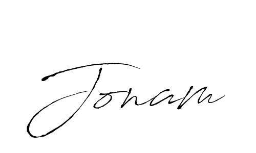 Once you've used our free online signature maker to create your best signature Antro_Vectra style, it's time to enjoy all of the benefits that Jonam name signing documents. Jonam signature style 6 images and pictures png