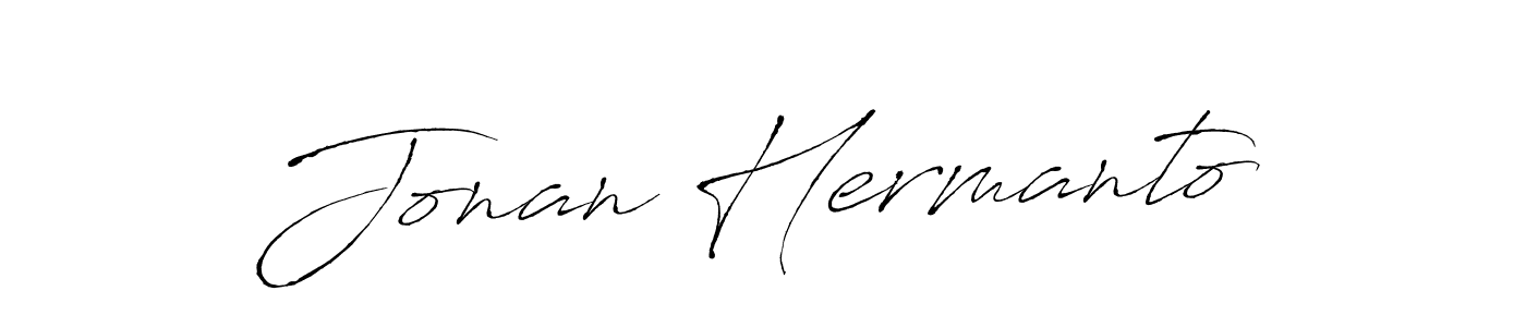 Use a signature maker to create a handwritten signature online. With this signature software, you can design (Antro_Vectra) your own signature for name Jonan Hermanto. Jonan Hermanto signature style 6 images and pictures png