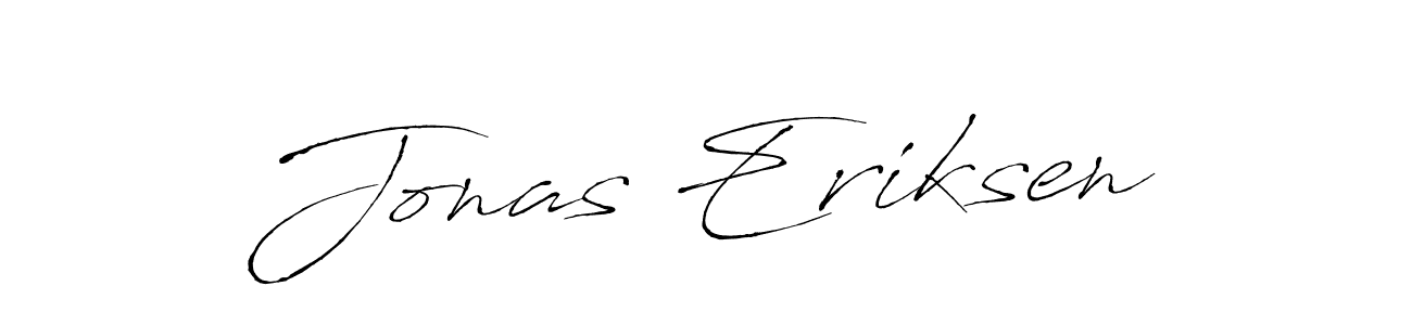 Make a beautiful signature design for name Jonas Eriksen. With this signature (Antro_Vectra) style, you can create a handwritten signature for free. Jonas Eriksen signature style 6 images and pictures png