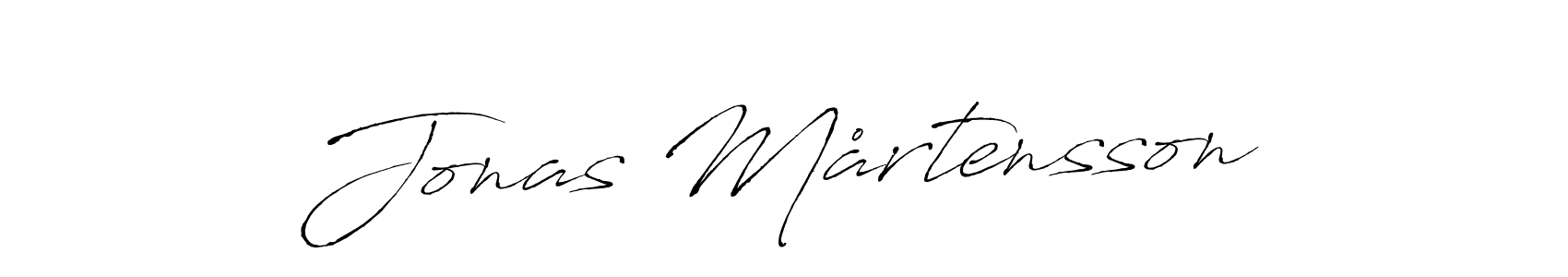 Design your own signature with our free online signature maker. With this signature software, you can create a handwritten (Antro_Vectra) signature for name Jonas Mårtensson. Jonas Mårtensson signature style 6 images and pictures png