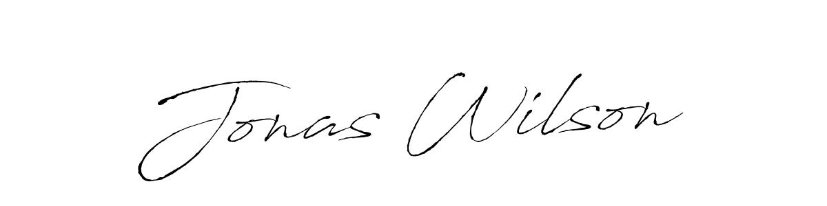 Design your own signature with our free online signature maker. With this signature software, you can create a handwritten (Antro_Vectra) signature for name Jonas Wilson. Jonas Wilson signature style 6 images and pictures png