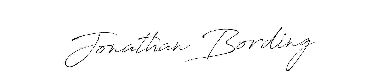 Make a beautiful signature design for name Jonathan Bording. Use this online signature maker to create a handwritten signature for free. Jonathan Bording signature style 6 images and pictures png