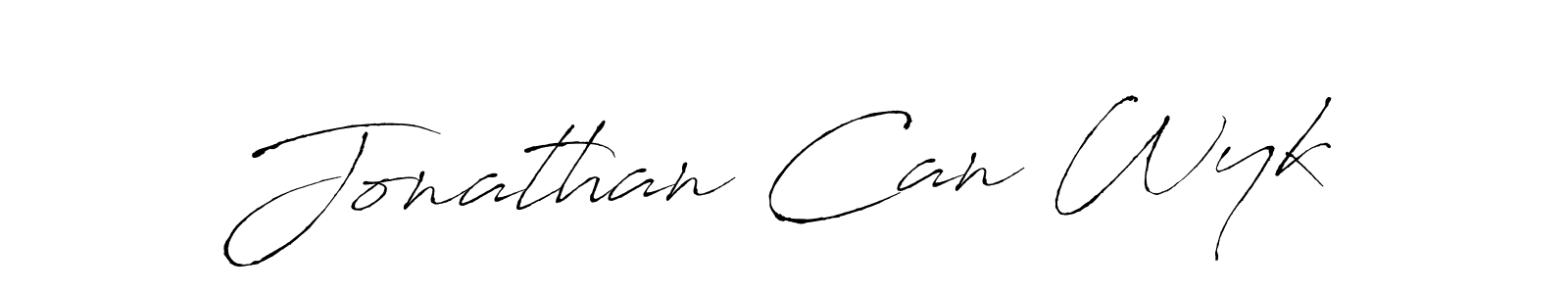 Use a signature maker to create a handwritten signature online. With this signature software, you can design (Antro_Vectra) your own signature for name Jonathan Can Wyk. Jonathan Can Wyk signature style 6 images and pictures png