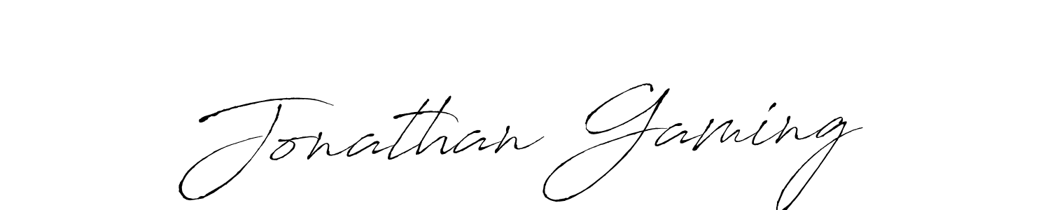 It looks lik you need a new signature style for name Jonathan Gaming. Design unique handwritten (Antro_Vectra) signature with our free signature maker in just a few clicks. Jonathan Gaming signature style 6 images and pictures png