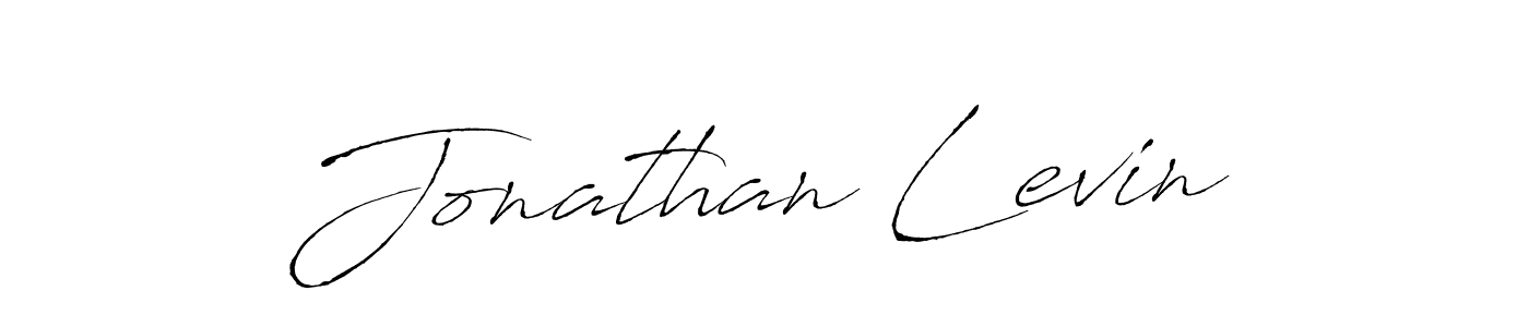 Design your own signature with our free online signature maker. With this signature software, you can create a handwritten (Antro_Vectra) signature for name Jonathan Levin. Jonathan Levin signature style 6 images and pictures png